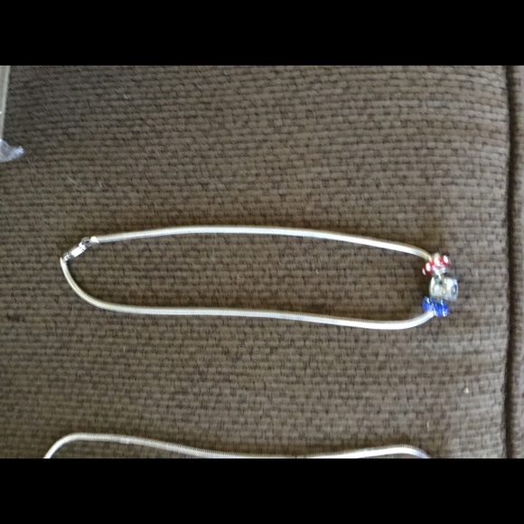 Pandora Jewelry - 16 in n 18 inch with 3 beads chamilia n Brighton